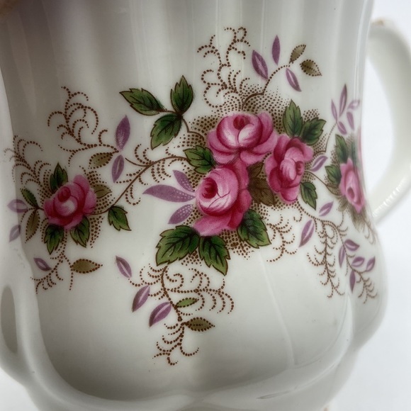 Royal Albert Lavender Rose Bone China Footed Montrose Coffee Tea Mug Floral - Picture 2 of 14